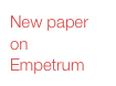 New paper on Empetrum